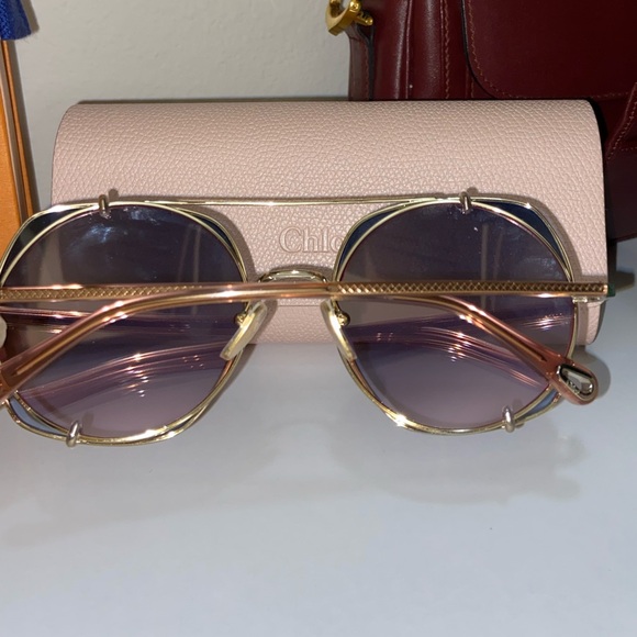 Chloe Demi Convertible Gradient Sunglasses - Picture 4 of 16